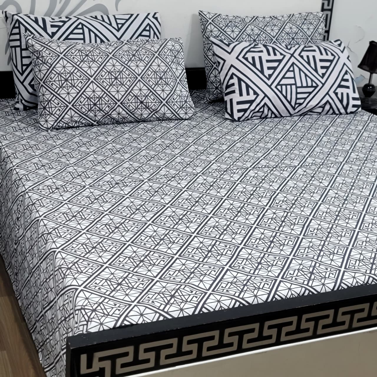 ⚜️5 PC Cozify  Pure Cotton Bedsheets⚜️ 024