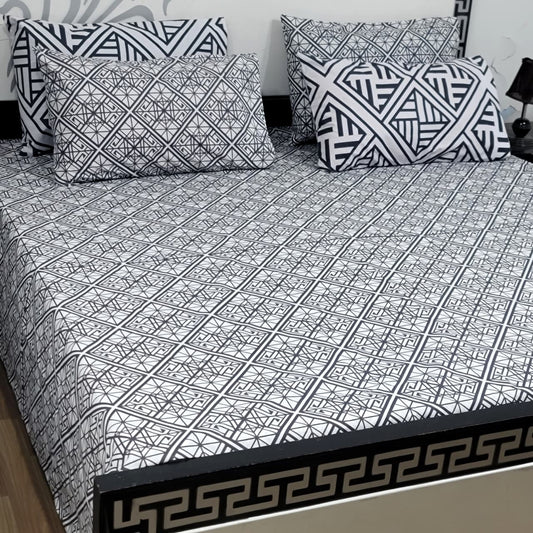 ⚜️5 PC Cozify  Pure Cotton Bedsheets⚜️ 024