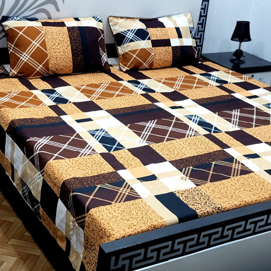 Tytan Cotton Bed Sheet - King - TBS184