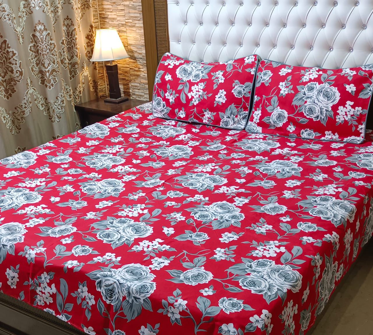 Super Cotton Bed Sheet - King - TBS019