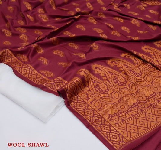 🧣 Ladies Wool Shawl – Warm, Soft & Effortlessly Elegant