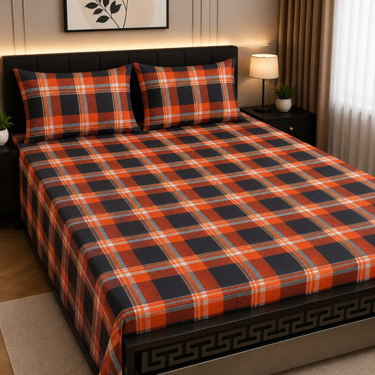 Cozify Pure Cotton Bed Sheet - King - CPB 010