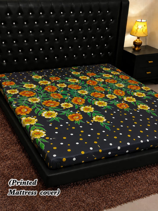 Premium Water Proof Printed Mattress Cover | Soft, Durable & Protective