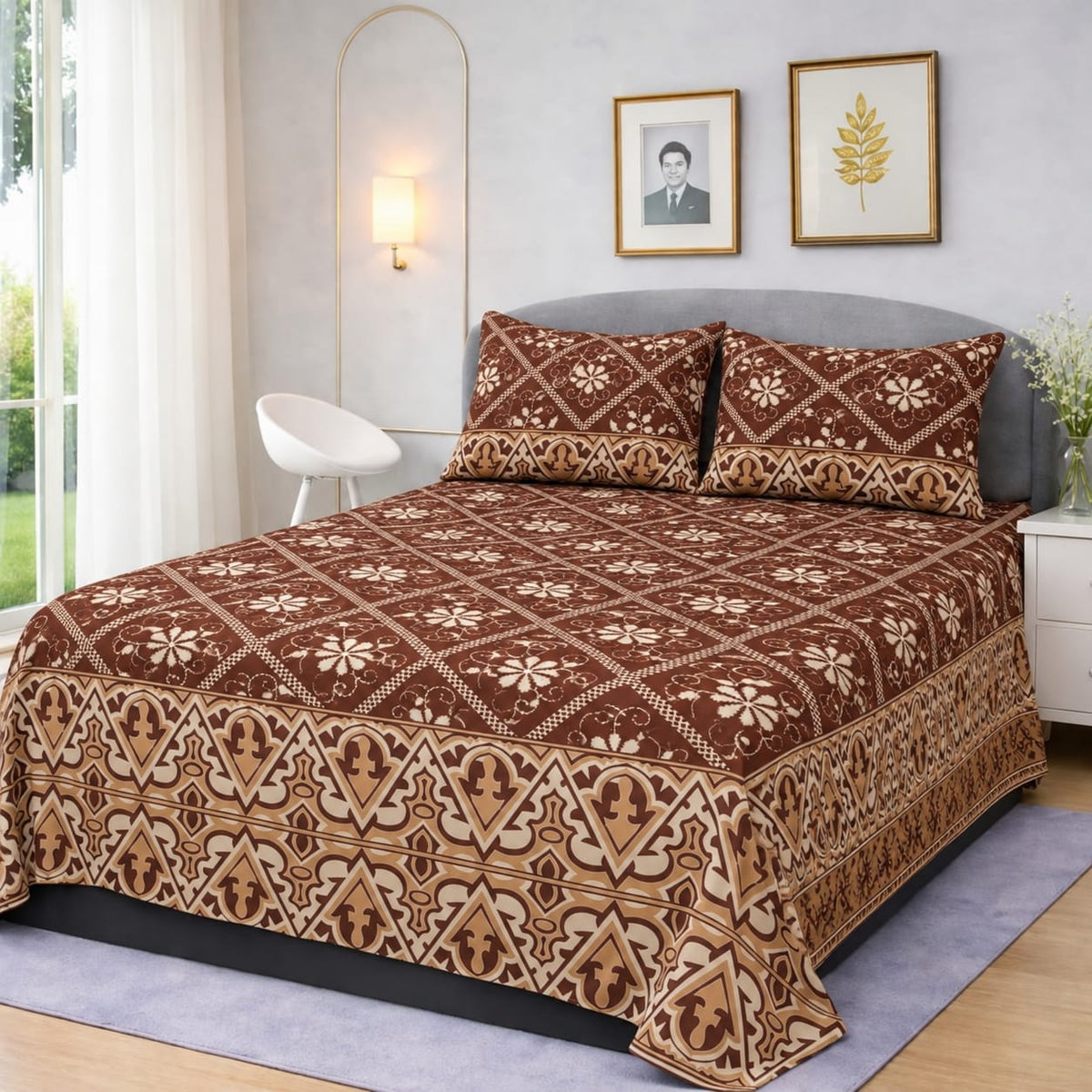 Supreme Cotton Bed Sheet - King - SBS 055