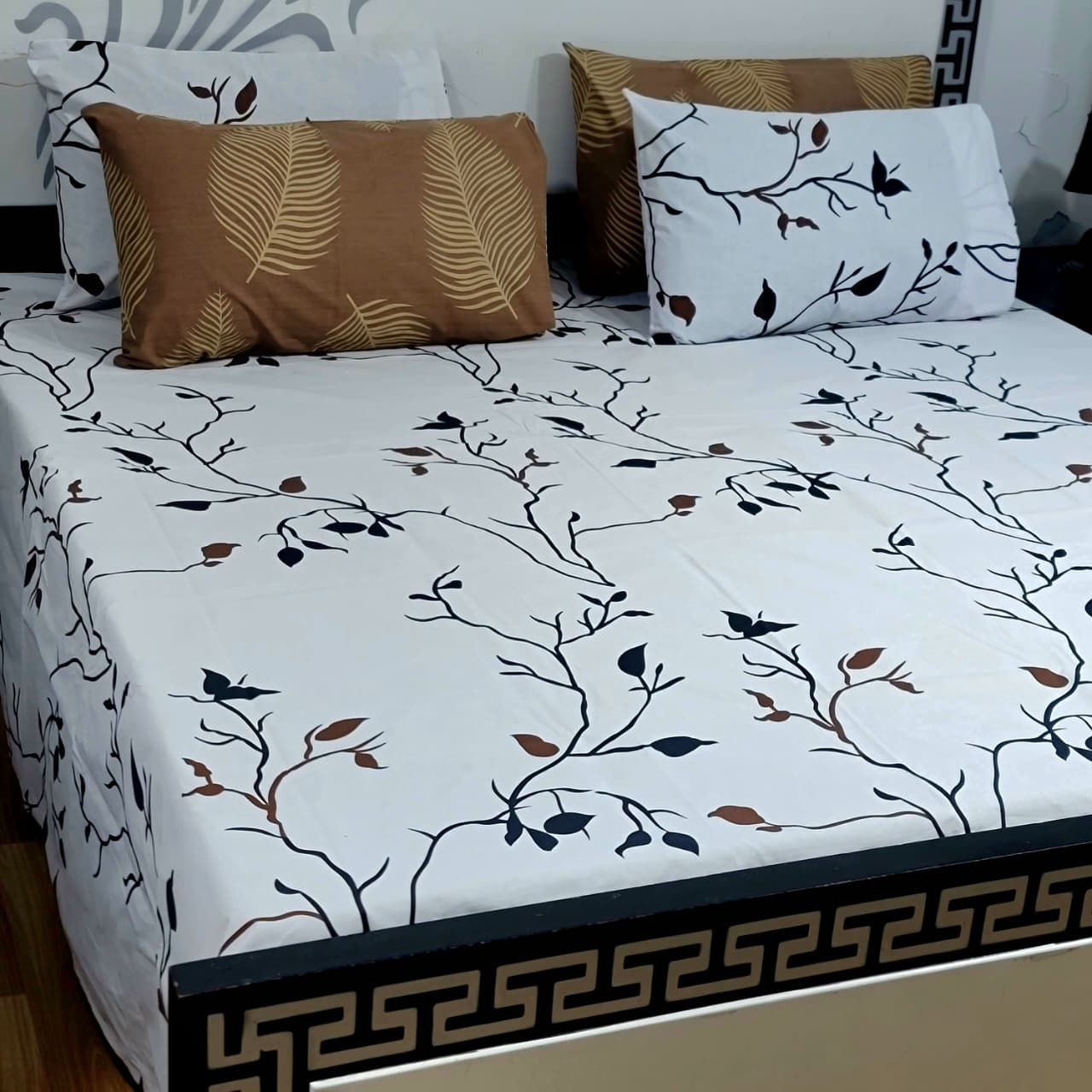 ⚜️5 PC Cozify  Pure Cotton Bedsheets⚜️ 023