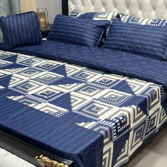 Rurva Cotton Comforter Set - 7pcs - RCS031