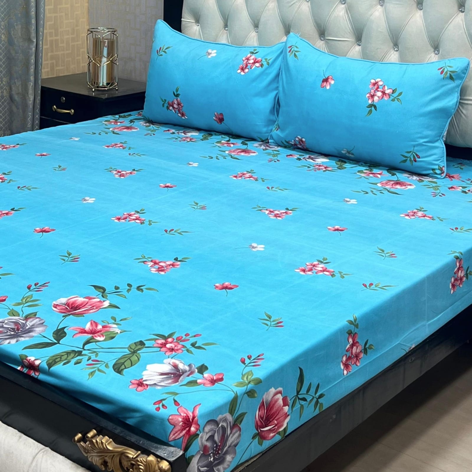 Tytan Cotton Bed Sheet - King - TBS106