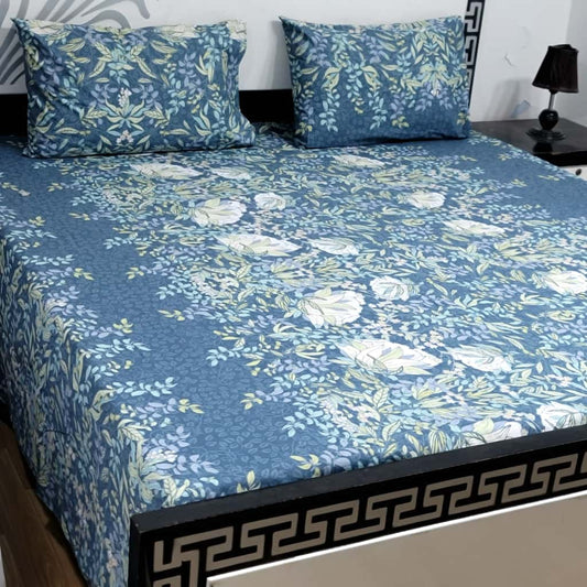 Cozify Pure Cotton Bed Sheet - King - CPB 018