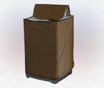 Waterproof Washing Machine Covers Brown - WMC02