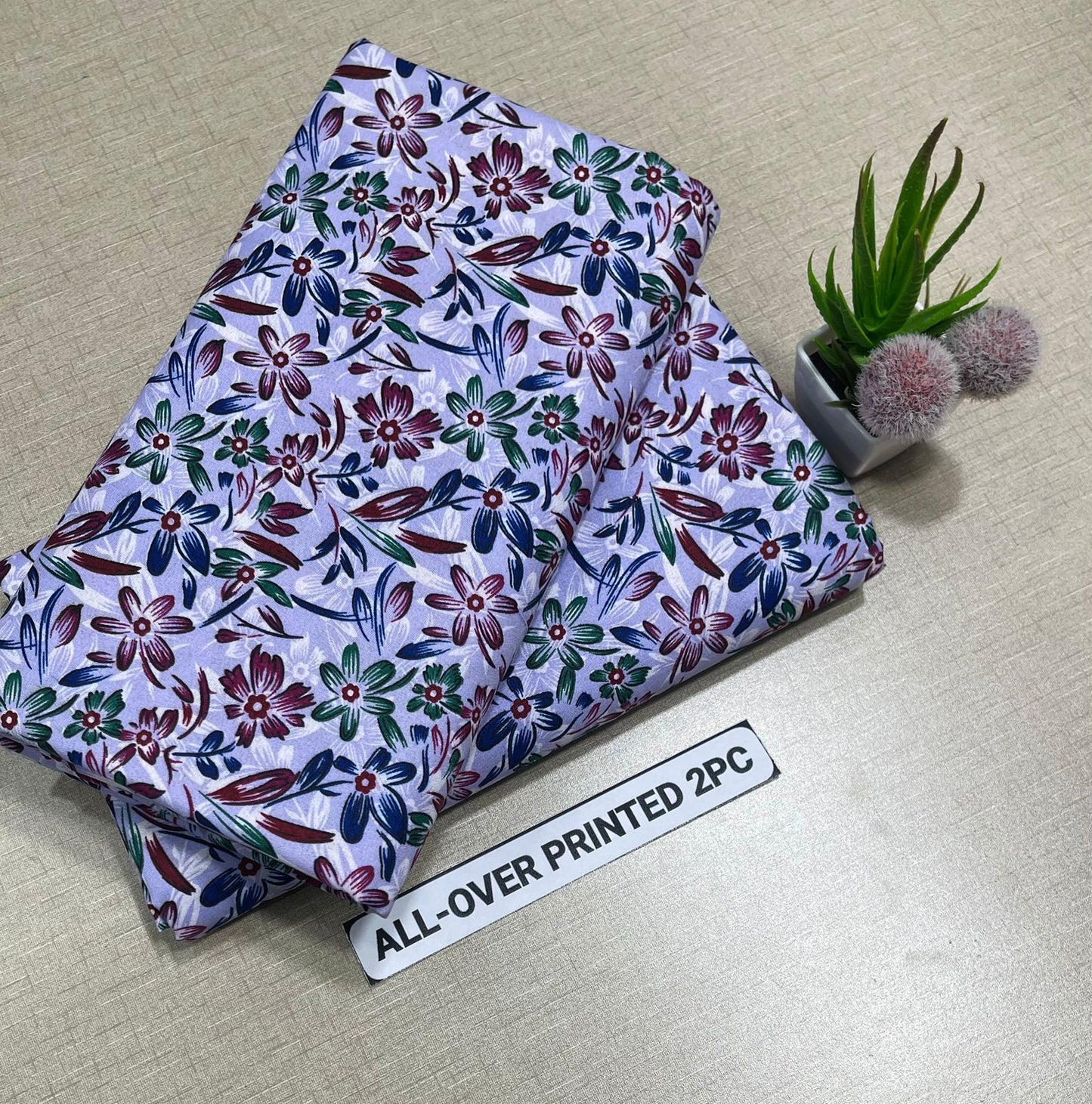 Summer Women Unstitched Suit - 2pcs - WWU052