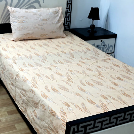 COZIFY PURE COTTON SINGLE BEDSHEET 035