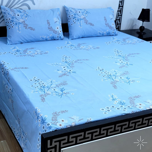 Cozify Pure Cotton Bed Sheet - King - CPB 035