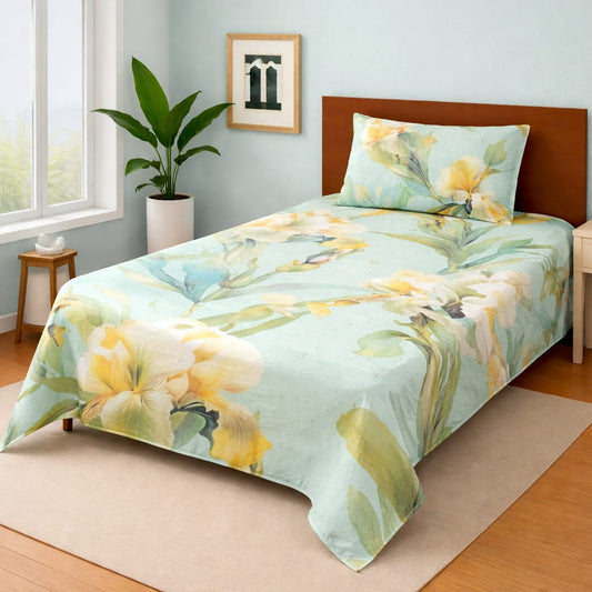 COZIFY PURE COTTON SINGLE BEDSHEET 031