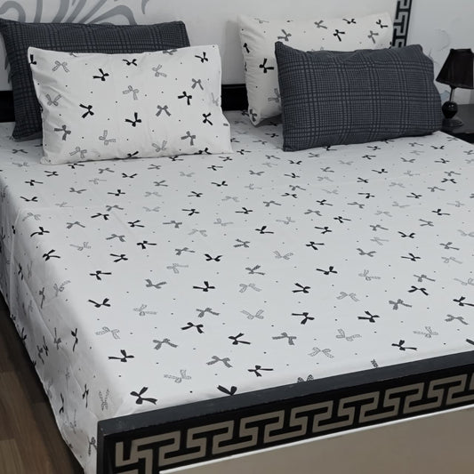 ⚜️5 PC Cozify  Pure Cotton Bedsheets⚜️ 028