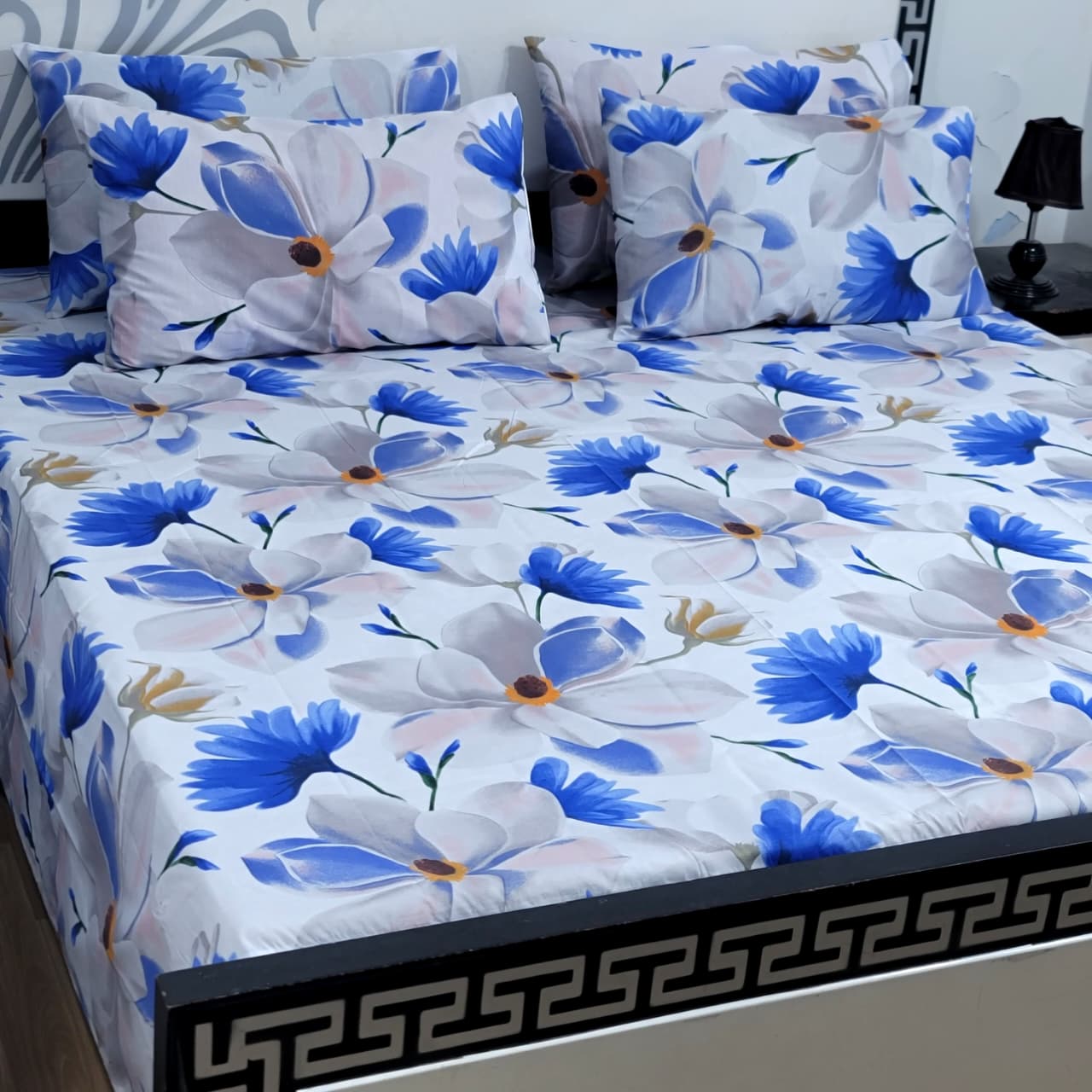 ⚜️5 PC Cozify  Pure Cotton Bedsheets⚜️ 038