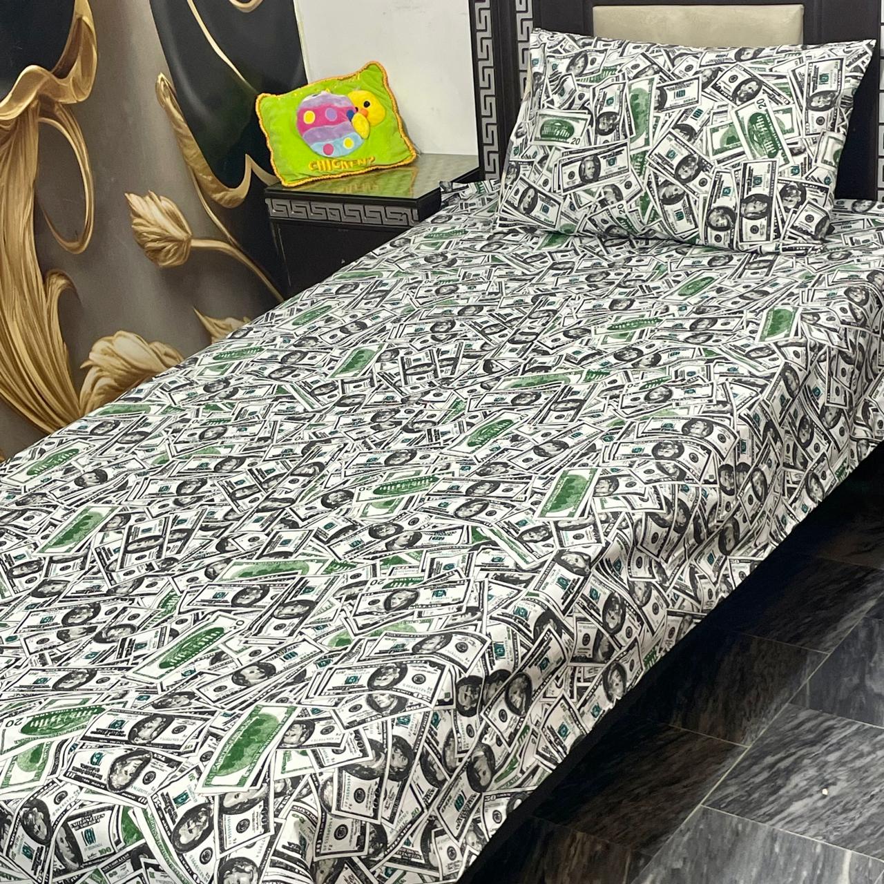 COZIFY PURE COTTON SINGLE BEDSHEET 051