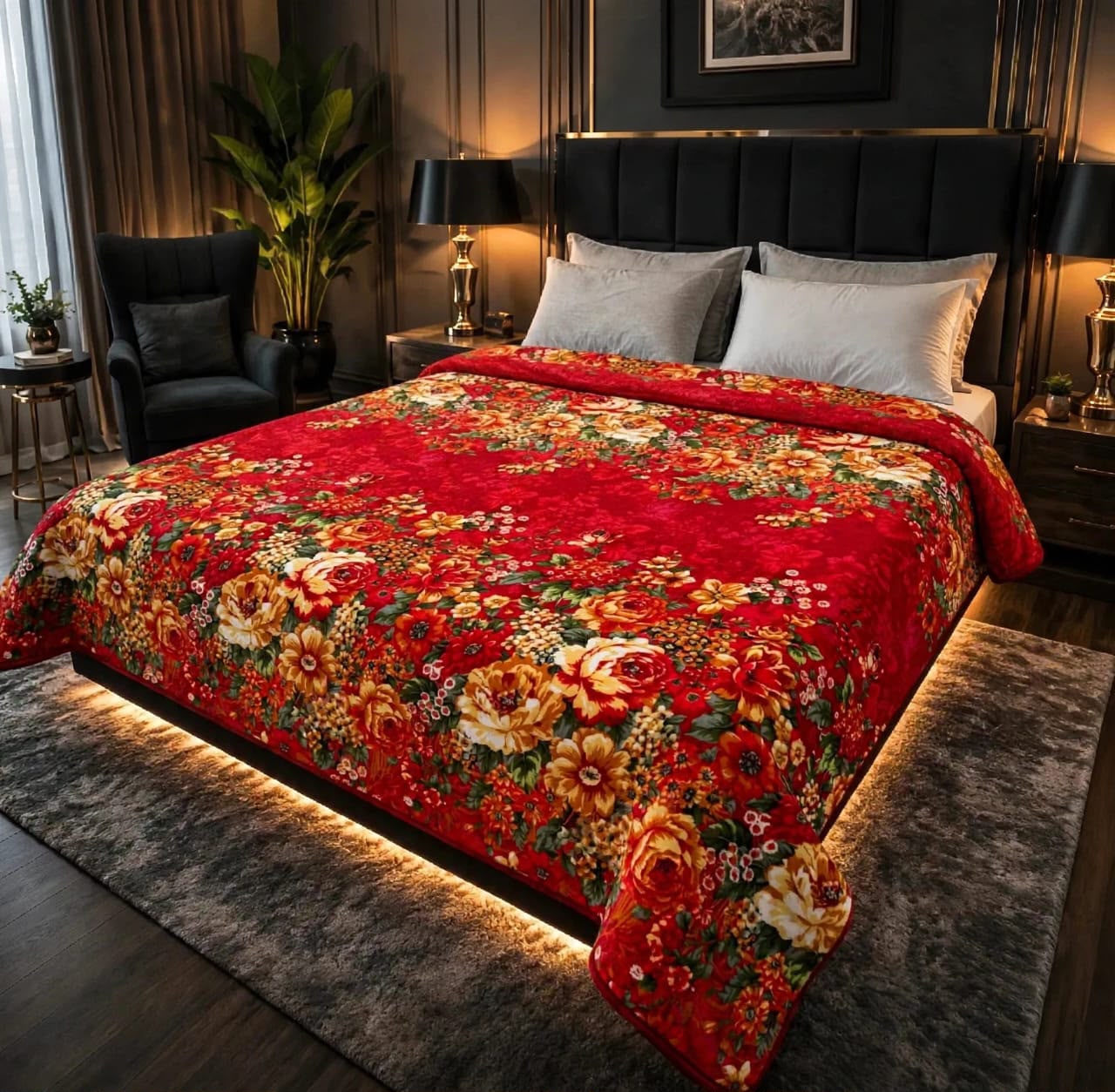 Fleezy Printed Blanket - King - FPB044