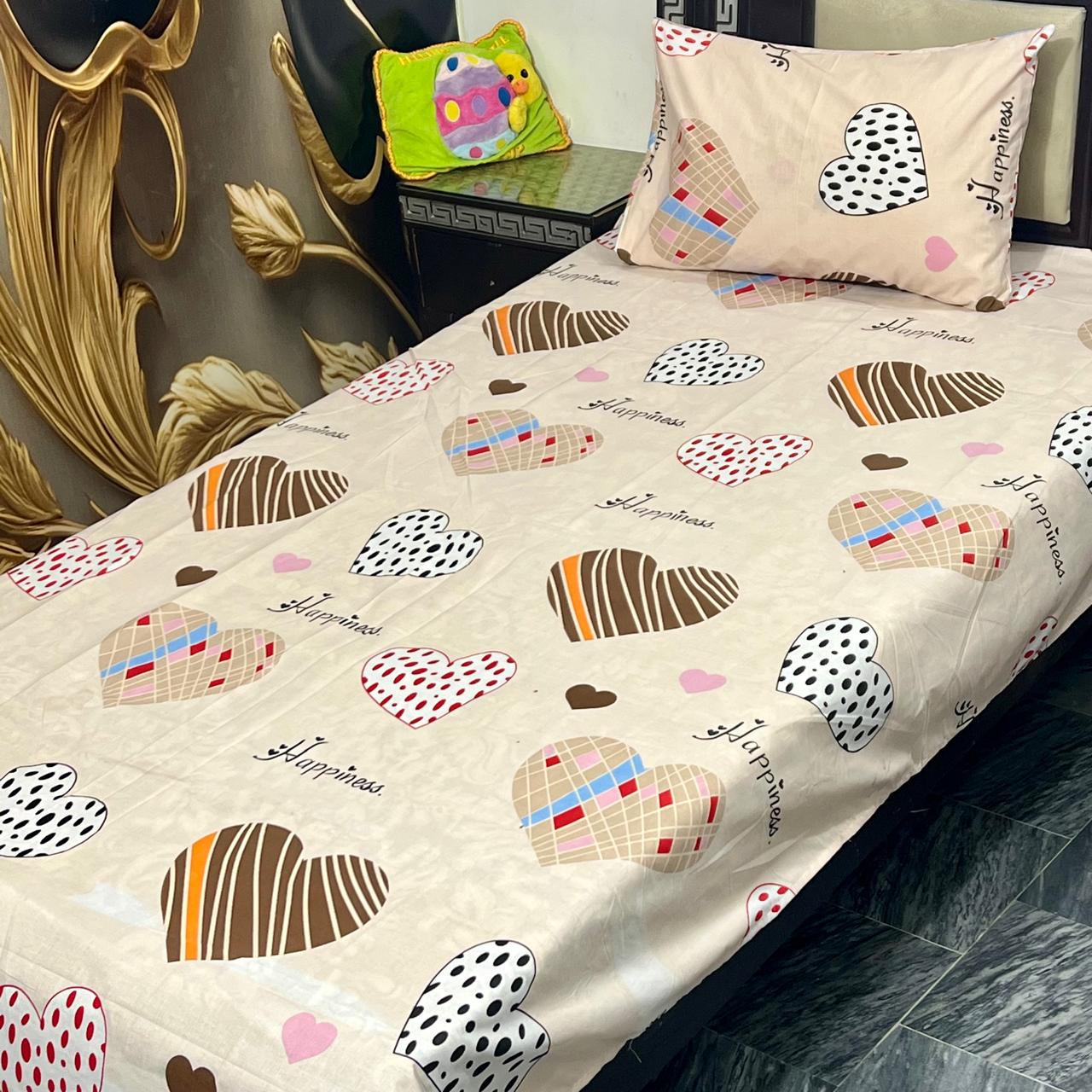 COZIFY PURE COTTON SINGLE BEDSHEET 058