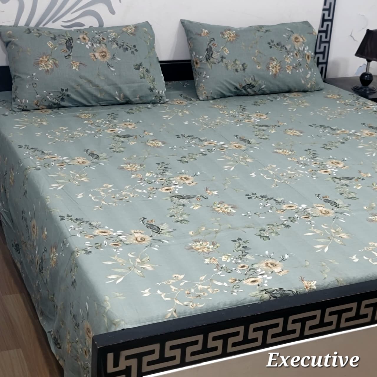 Executive Pure Cotton Bed Sheet - King - EPB 028