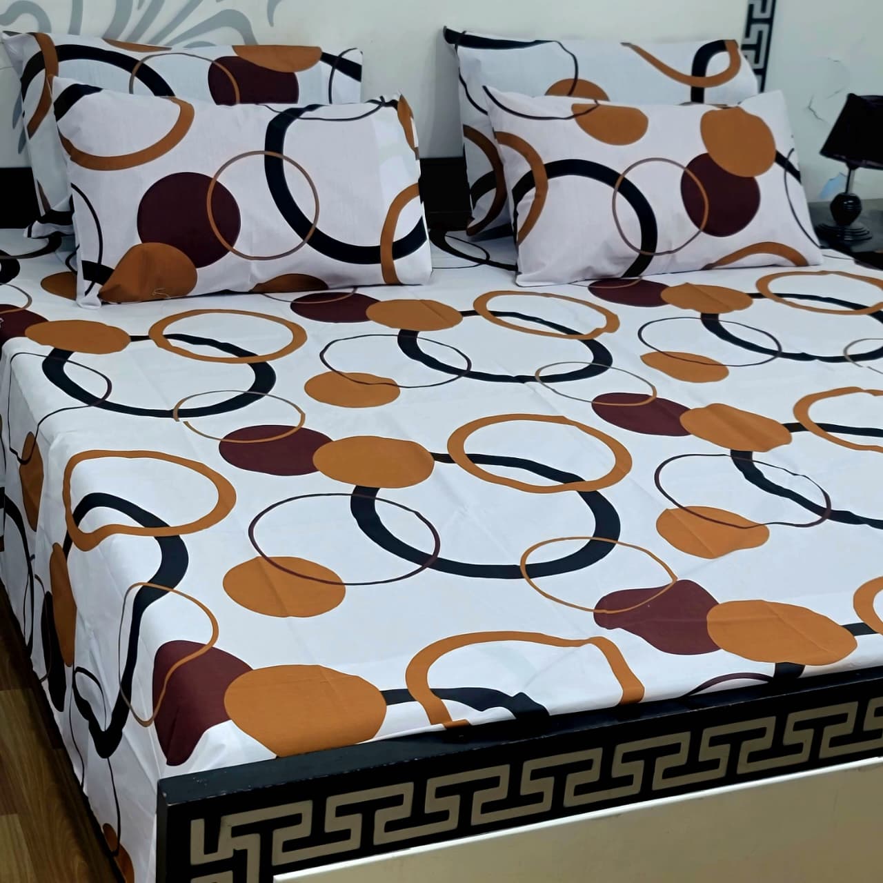 ⚜️5 PC Cozify  Pure Cotton Bedsheets⚜️ 040