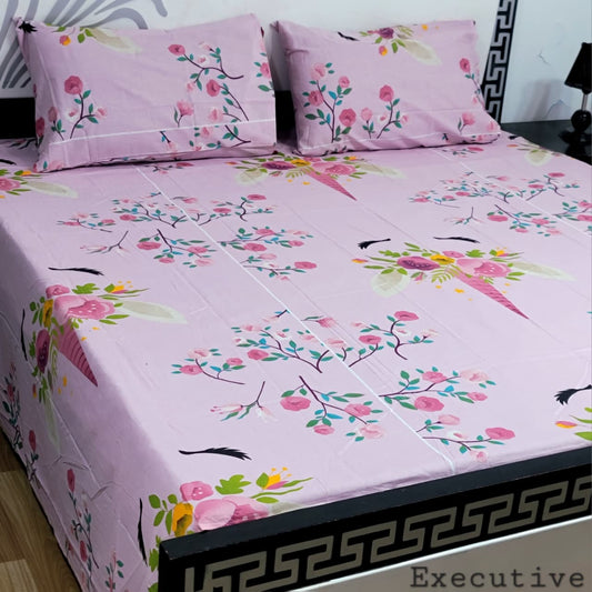 Cozify Pure Cotton Bed Sheet - King - CPB038