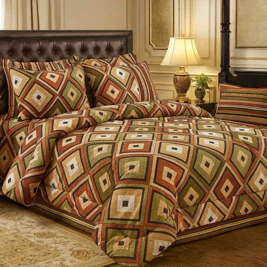 6 PCS Pure Cotton Razai Set – Comfort &amp; Elegance Combined