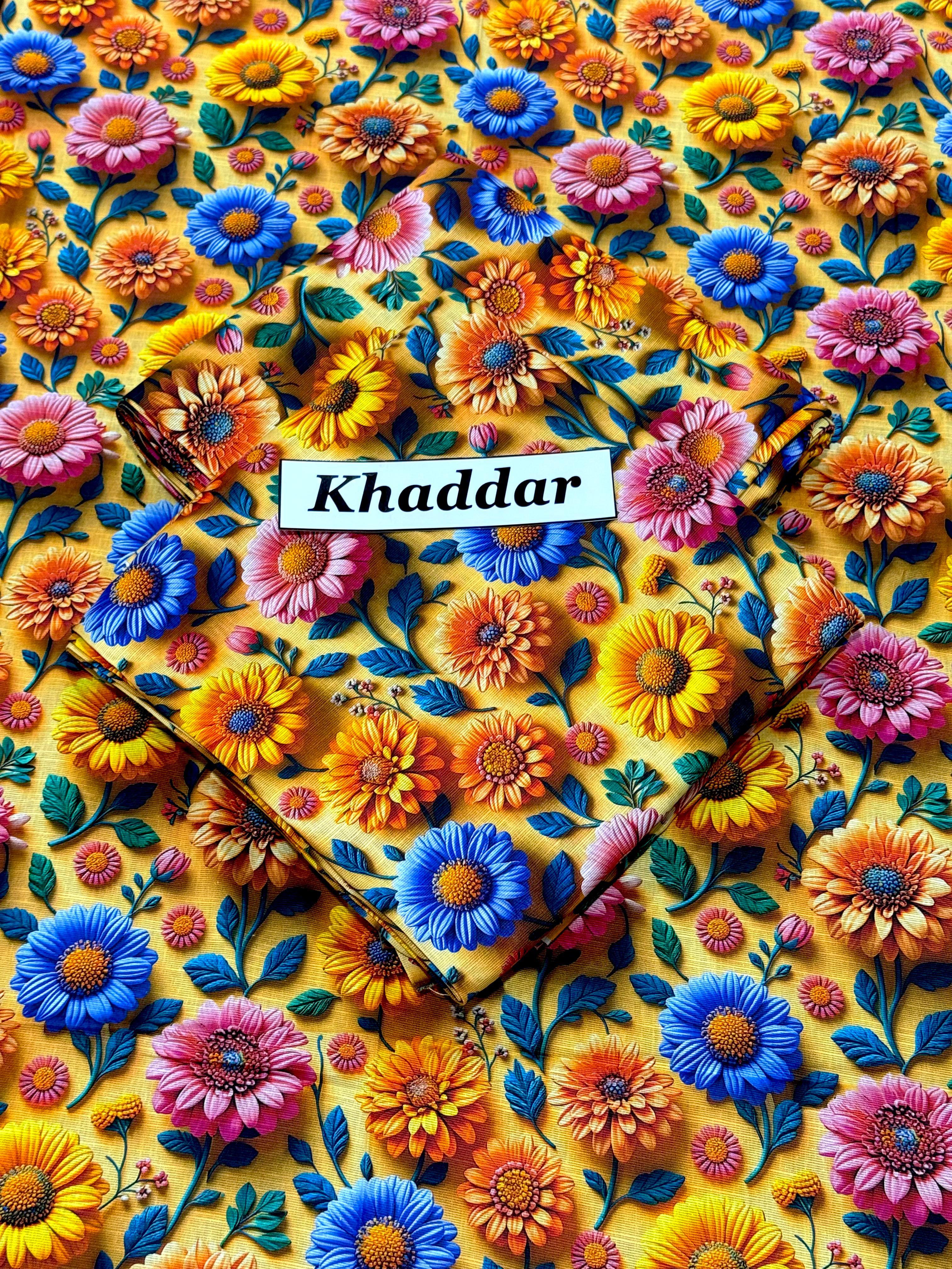 KHADDAR All Over Digital Print 2pcs 08