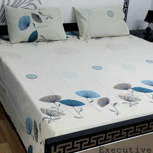 Cozify Pure Cotton Bed Sheet - King - CPB 040