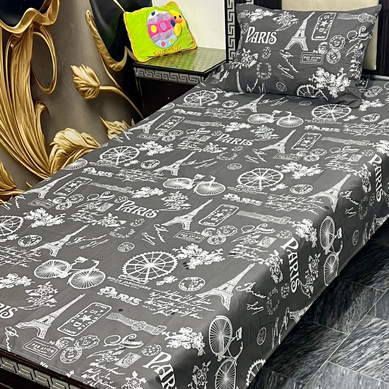 COZIFY PURE COTTON SINGLE BEDSHEET 060