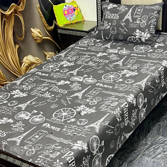 COZIFY PURE COTTON SINGLE BEDSHEET 060