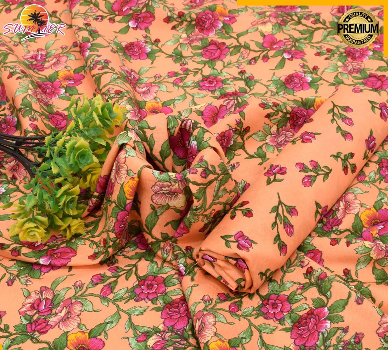 Redos Cotton Casual Summer  Collection  2 Pcs Ladies Suits 110