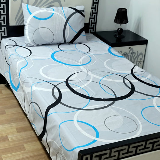 COZIFY PURE COTTON SINGLE BEDSHEET 040