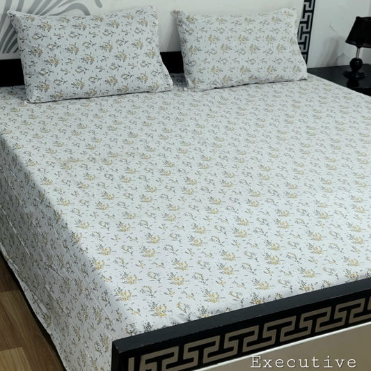 Cozify Pure Cotton Bed Sheet - King - CPB043