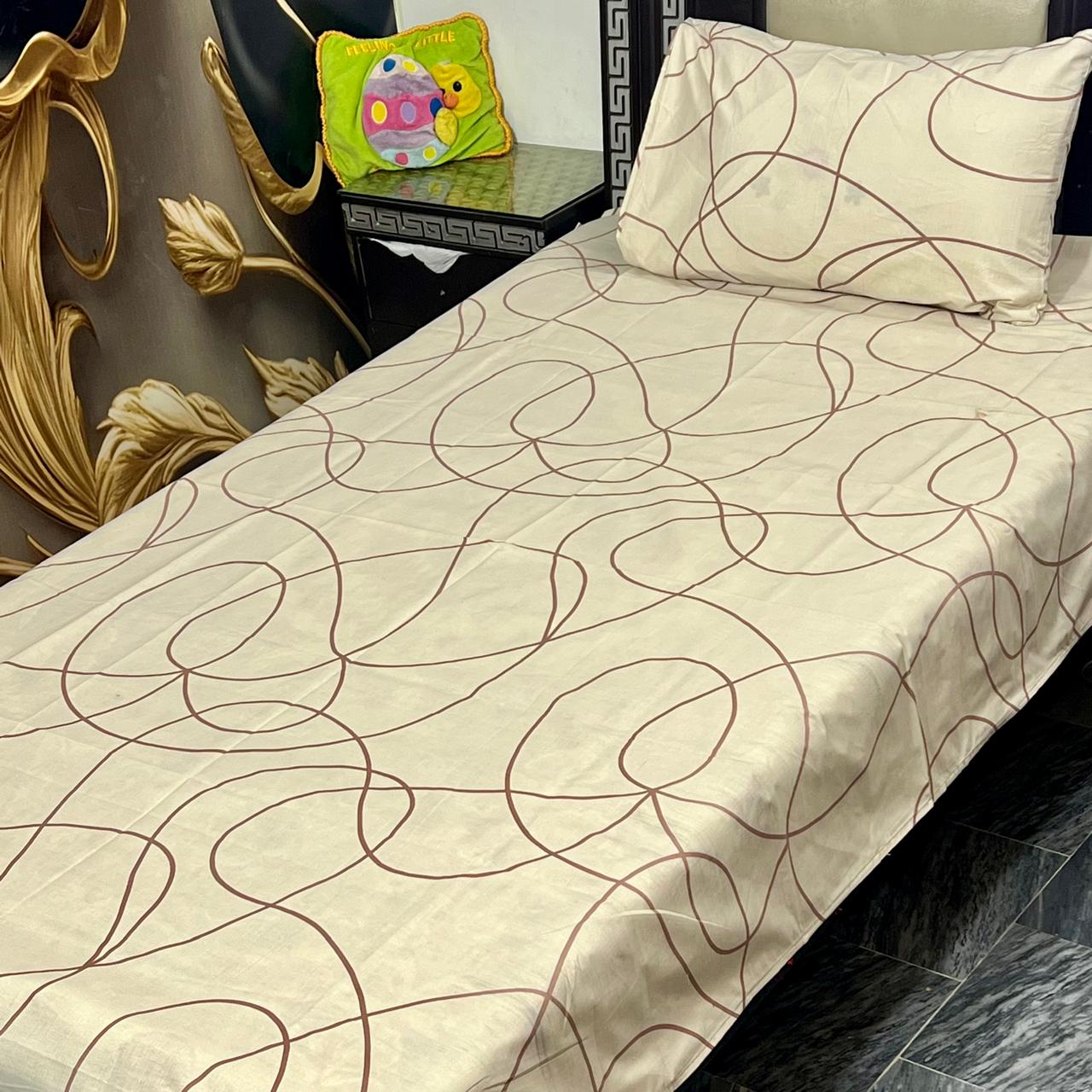 COZIFY PURE COTTON SINGLE BEDSHEET 063
