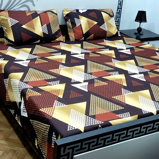 Tytan Cotton Bed Sheet - King - TBS153