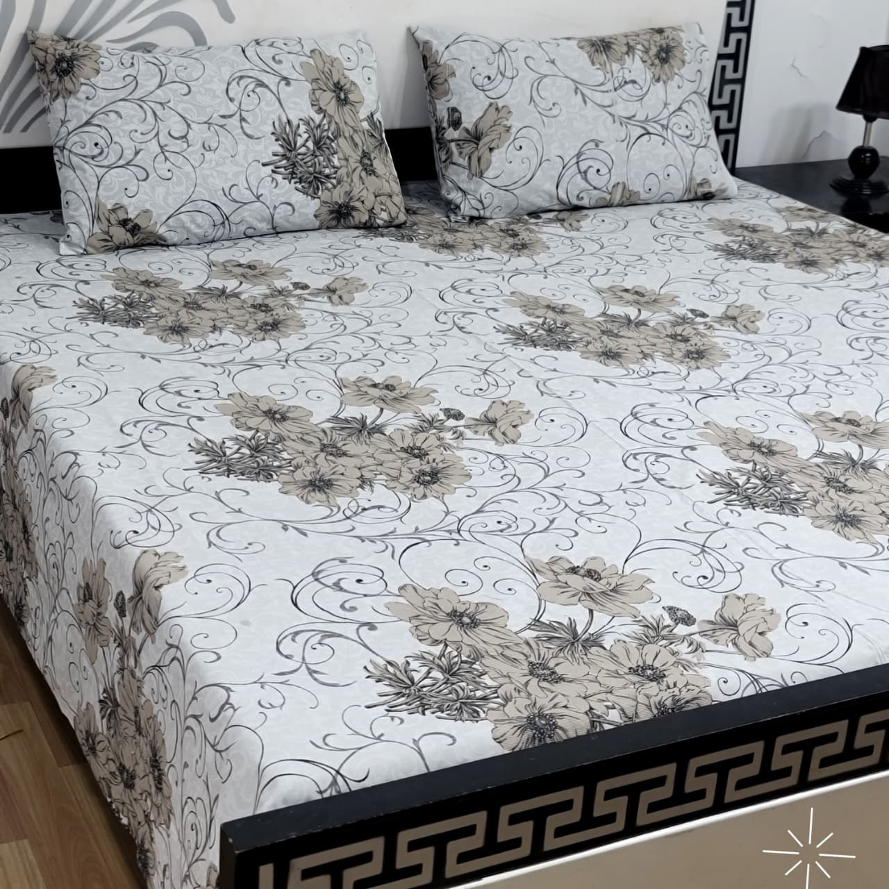 Cozify Pure Cotton Bed Sheet - King - CPB 034