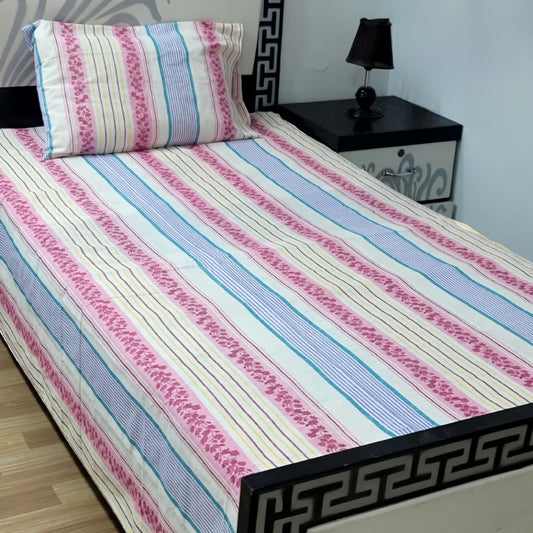 COZIFY PURE COTTON SINGLE BEDSHEET 041