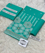 2 Pcs Premium Lawn Suit –  Heavy Embroidery with Daman Boring