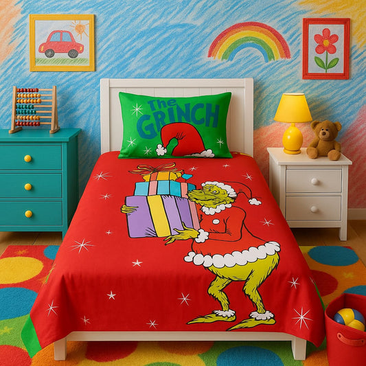 Soft & Safe Kids Pure Cotton Single Bedsheet – 2 Pcs