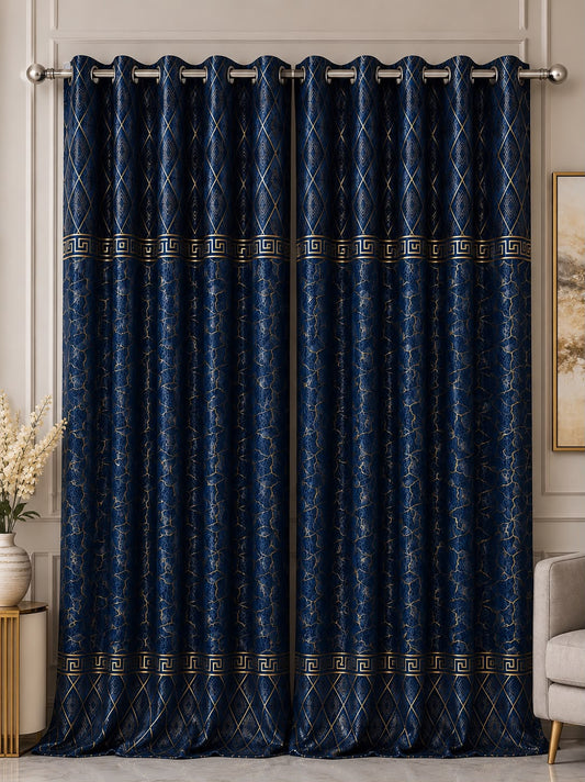 ✨ Premium Textured Velvet Curtain