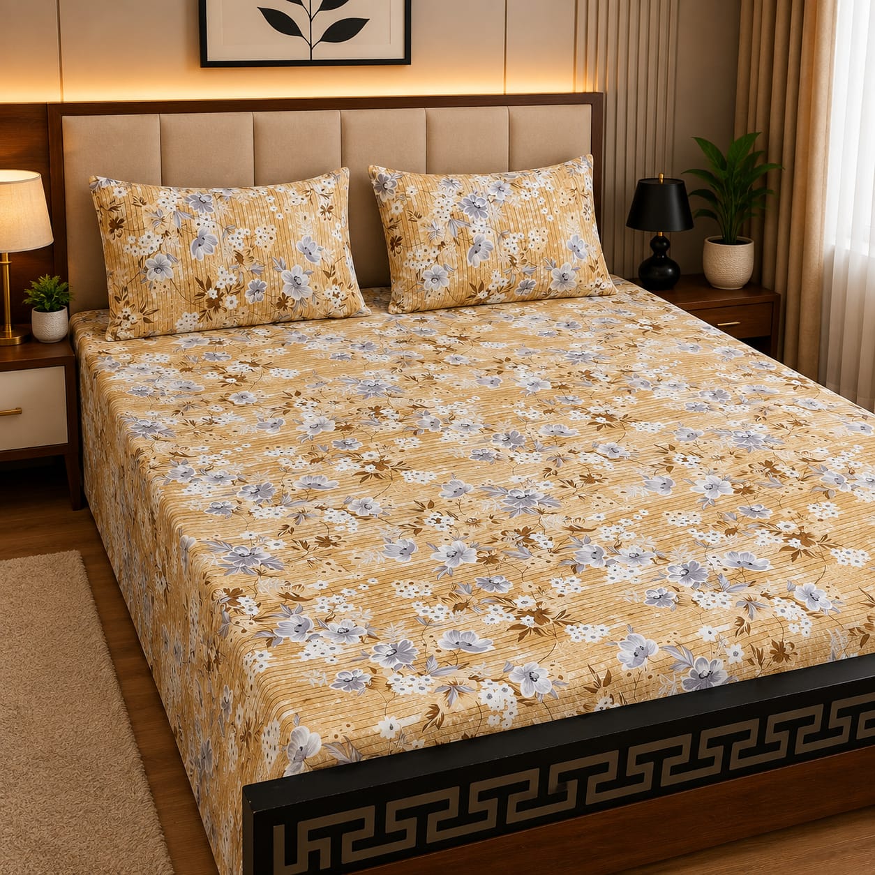 Supreme Cotton Bed Sheet - King - SBS 052