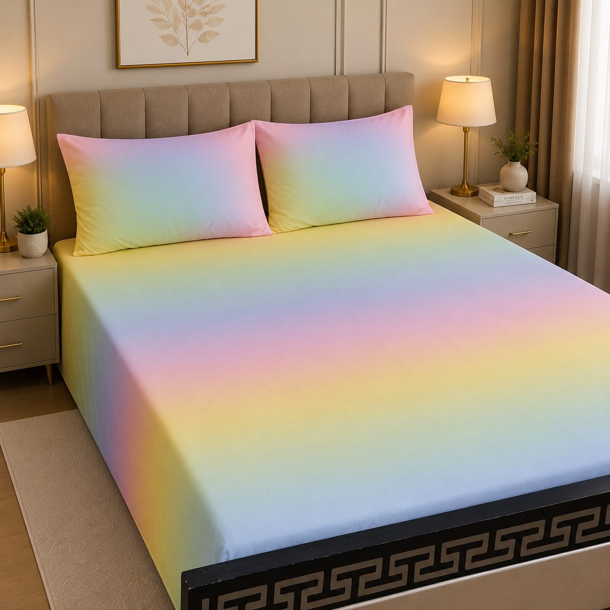 Cozify Pure Cotton Bed Sheet - King - CPB038