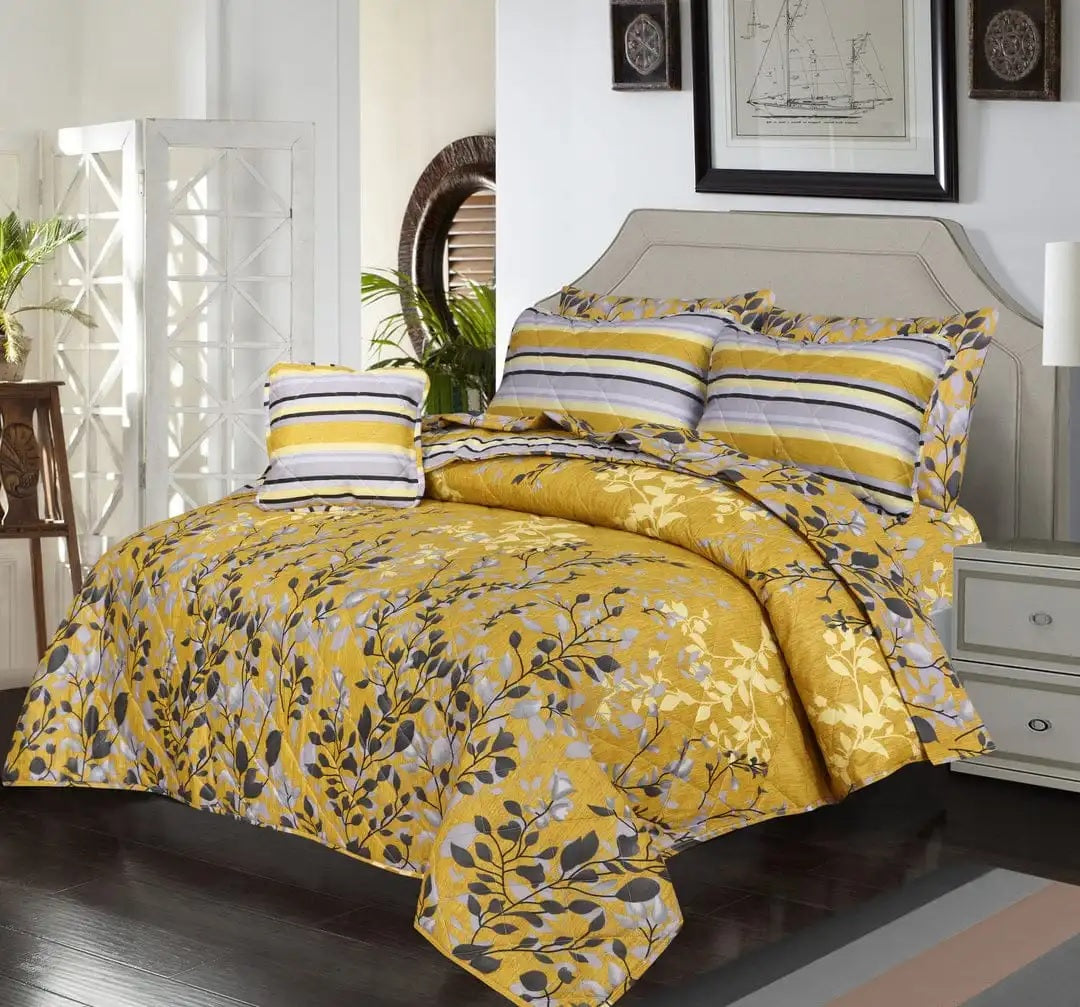 Rurva Cotton Comforter Set - 7pcs - RCS024