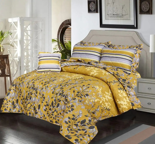 Rurva Cotton Comforter Set - 7pcs - RCS024