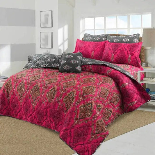 Rurva Cotton Comforter Set - 7pcs - RCS028