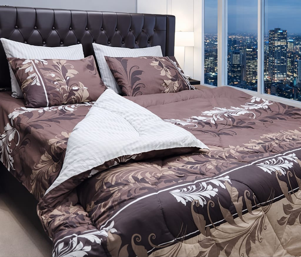 6 PCS Pure Cotton Razai Set – Comfort &amp; Elegance Combined 014