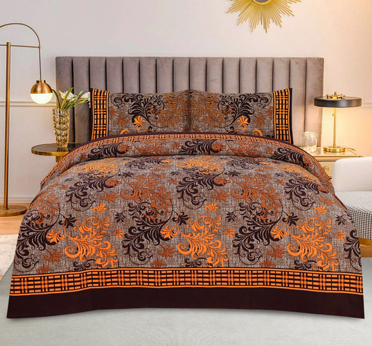 Tytan Cotton Bed Sheet - King - TBS107