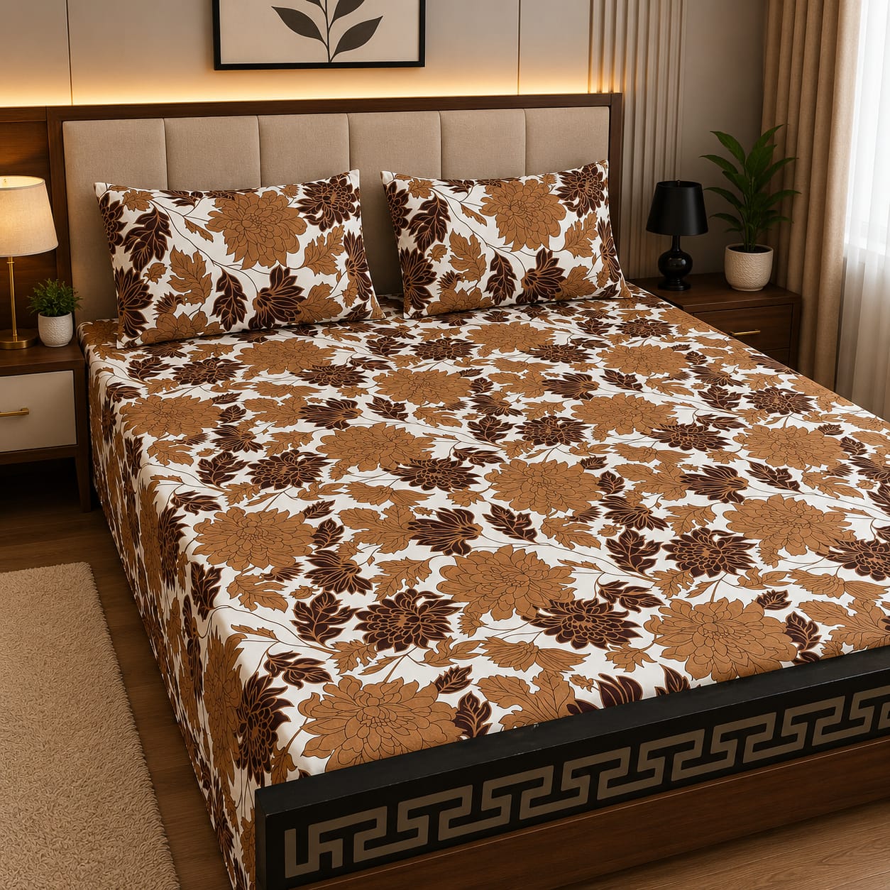 Supreme Cotton Bed Sheet - King - SBS 053