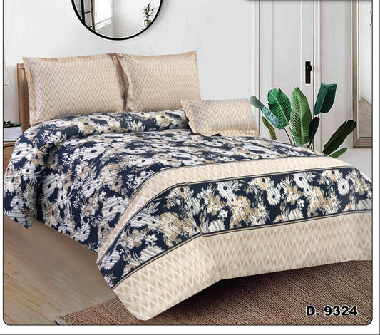 SUOREME QUALITY KING SIZE 4PCS BEDSHEET 06