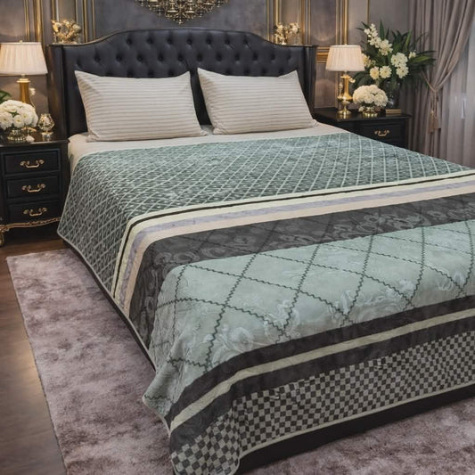 Luxury-Embossed AC Blanket – Soft & Breathable